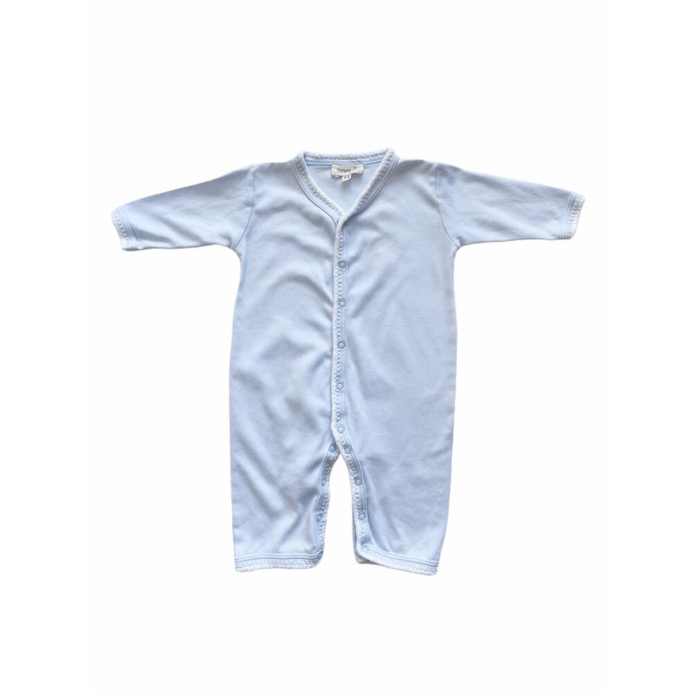 Margery Ellen Pima Cotton Coverall Romper Size 3-6m